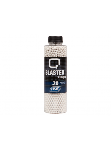 Q Blaster, 0.20g, airsoft BB, 3300 pcs. bottle