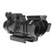 Airsoft rifle scope 4x32 with backlight Delta Armory Black