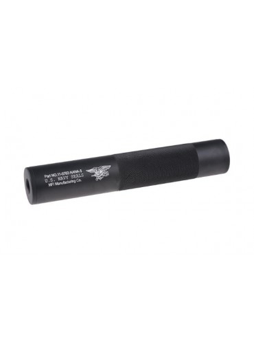 Airsoft silencer US Navy Seals 198x35mm FMA Black