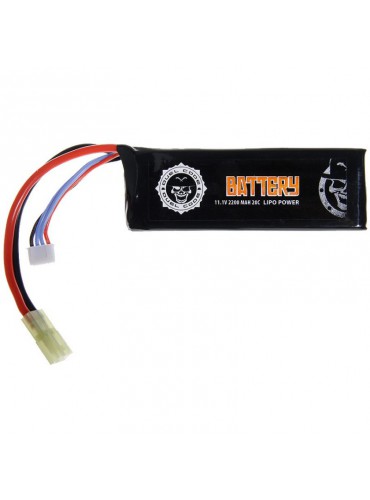 BATTERY LI-PO 11.1V 2200MAH DUEL CODE