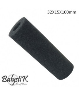 BALYSTIK SILENCER FOAM 32X15X100MM