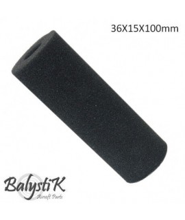 BALYSTIK SILENCER FOAM 36X15X100MM