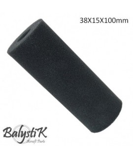 BALYSTIK SILENCER FOAM 38X15X100MM